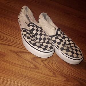 Checkered Slip-On Vans